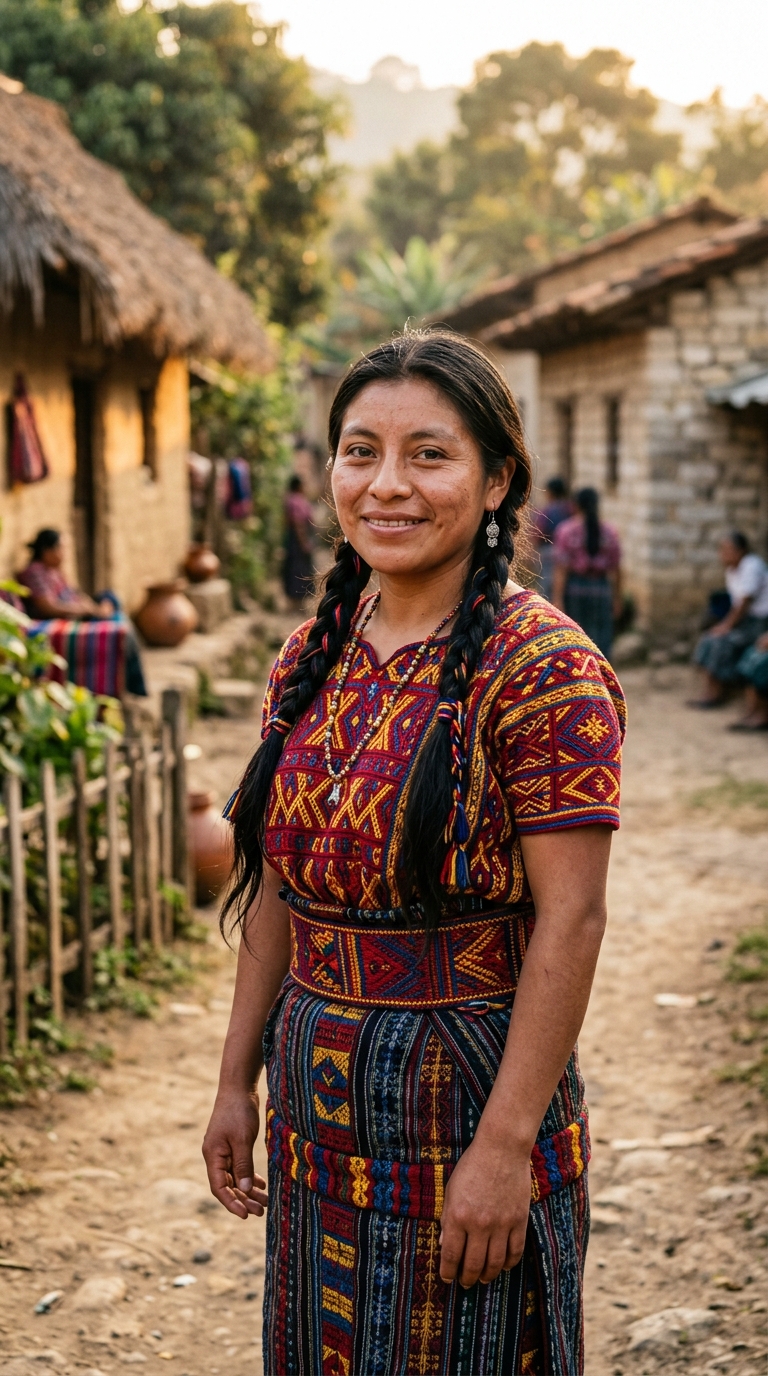 Natural Village Beauty Portrait