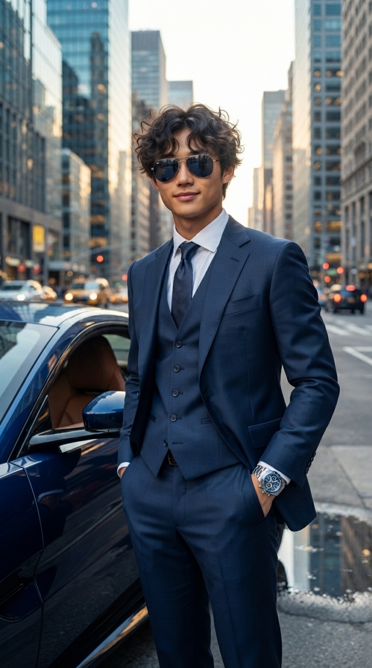 A stylish boy