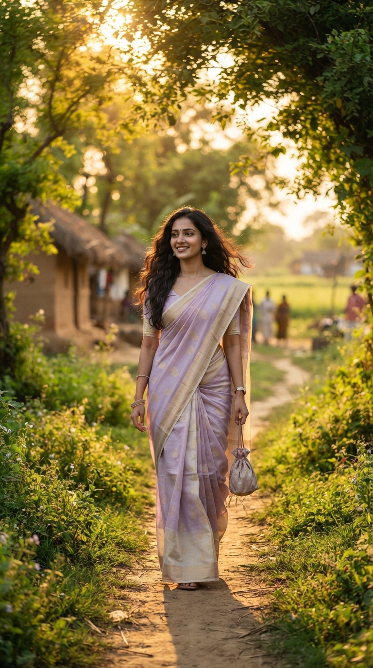 Golden Hour Village Walk